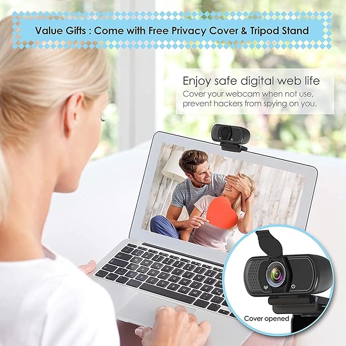 USB C Webcam for Switch 2 / PC: 1080P HD Web Cam - Image 5