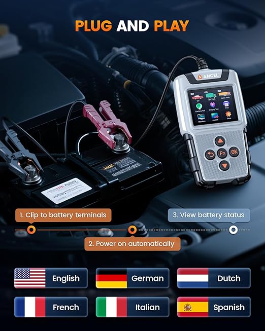 ANCEL BA101 Pro Car Battery Tester 24V 12V - Image 7