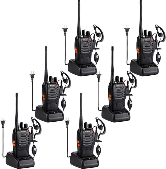 Baofeng Walkie Talkies 888S Rechargeable Long Range by BAOFENG