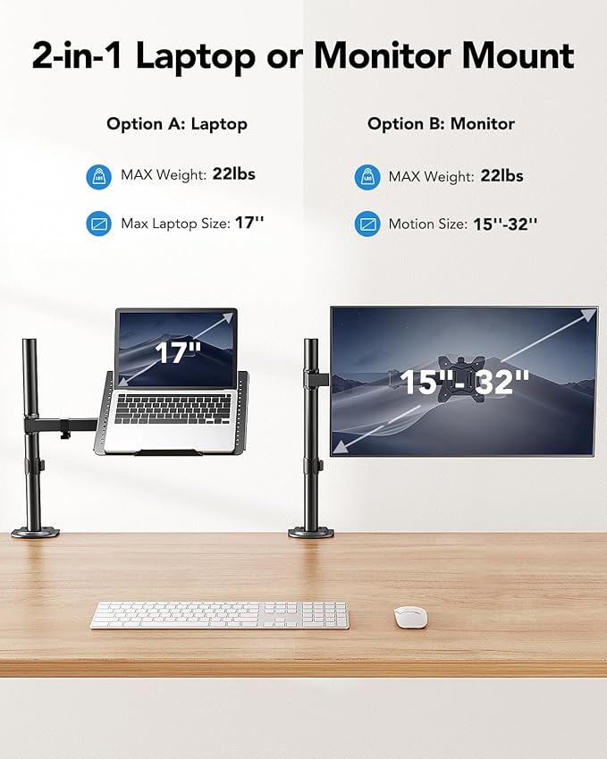 HUANUO Laptop Desk Mount - Image 2