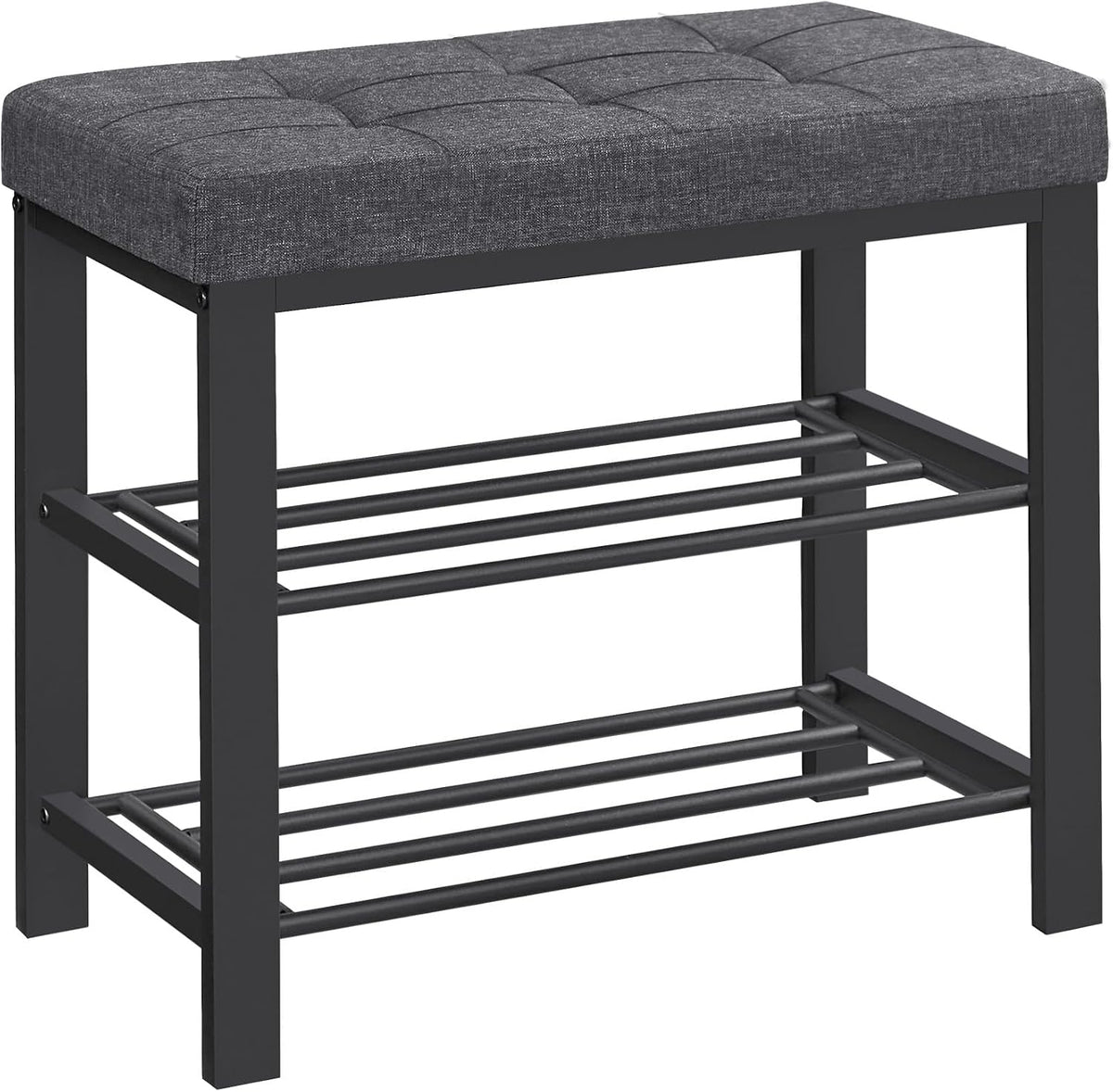 songmics shoe bench, storage bench, entryway bench with, main product view