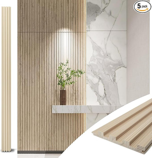 Art3d Slat Wood Wall Paneling for Interior and Ceiling Decoration by Art3d