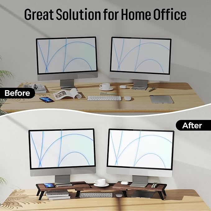 loukin Dual Monitor Stand Riser - Image 7
