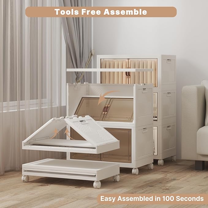 Extra Large Stackable Storage Bins - Image 6