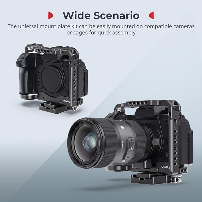 SMALLRIG Universal Quick Release Mount Plate Kit - Image 6