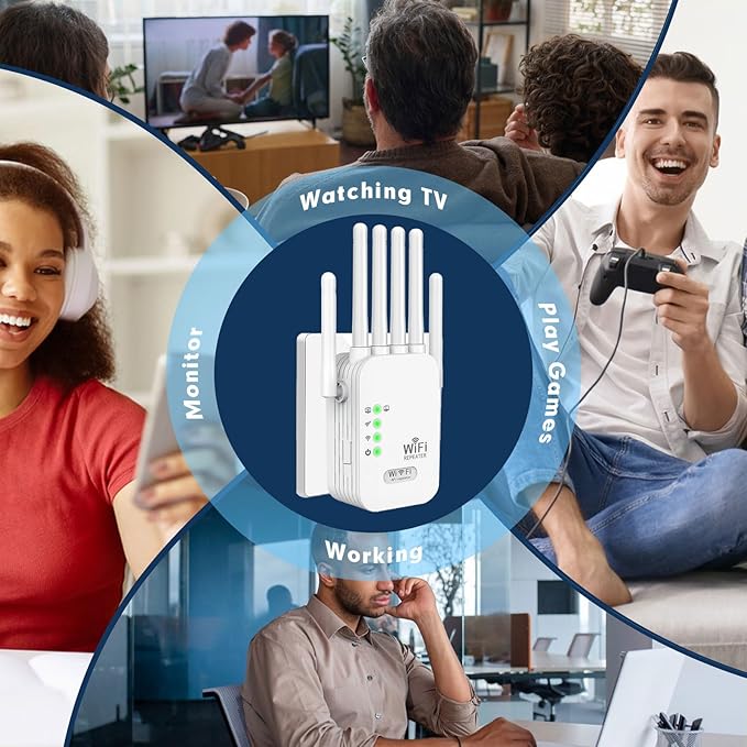 WiFi Repeater, WiFi Extender Signal Booster - Image 7