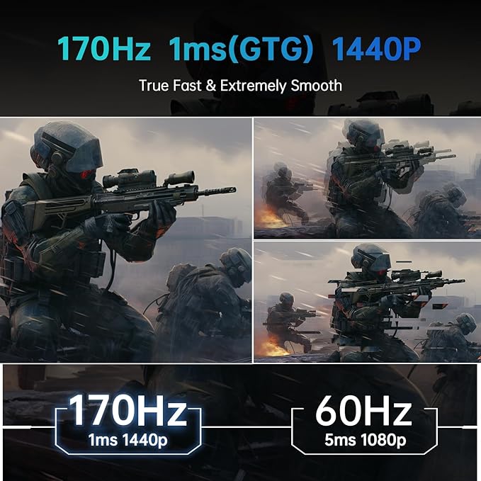 KTC 27'' 2K 170Hz Gaming Monitor - Image 2