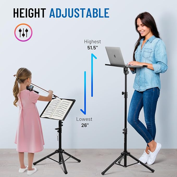 CAHAYA Projector Stand Tripod Adjustable - Image 5