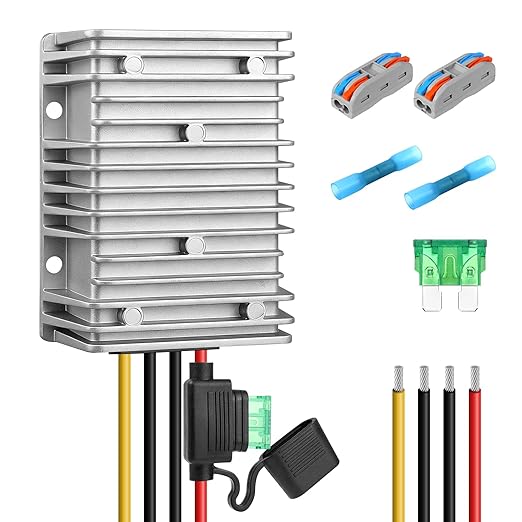 36V 48V to 12V Converter 30A 360W Waterproof DC-DC Step Down Voltage Regulator by ZTMOIEPZ