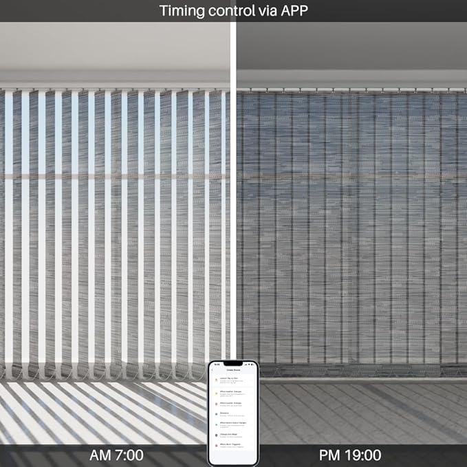Blindify Motorized Vertical Blinds Compatible - Image 3