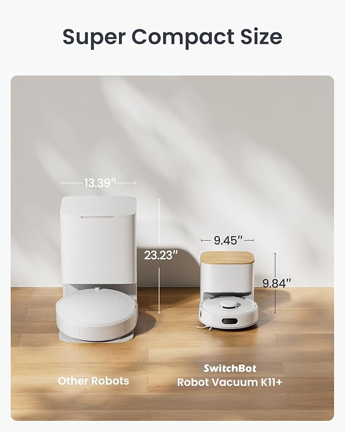 SwitchBot K11+ Robot Vacuum & Mop - Image 9