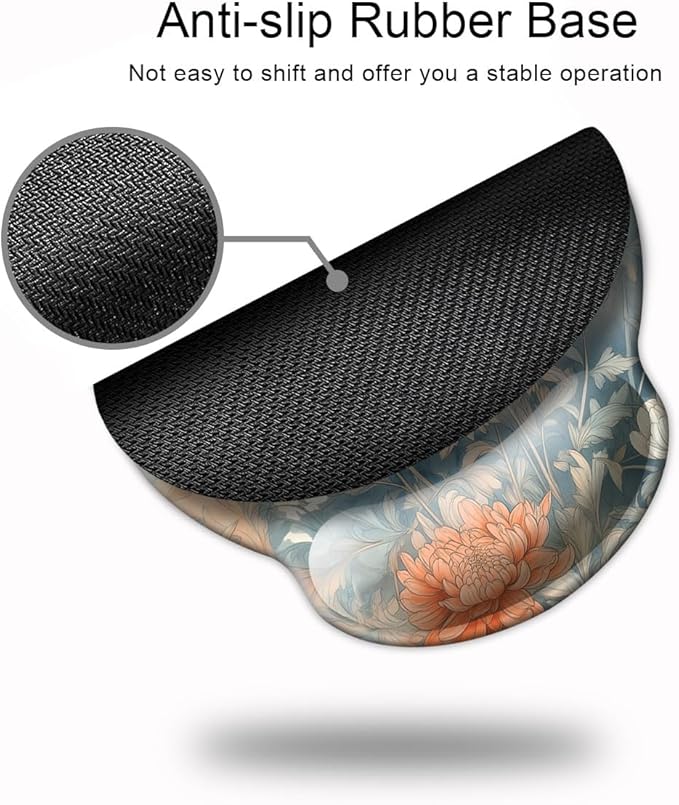 Ergo Comfort Gel Wrist Rest Mouse Pad-Ergonomic Office Mousepad - Image 5