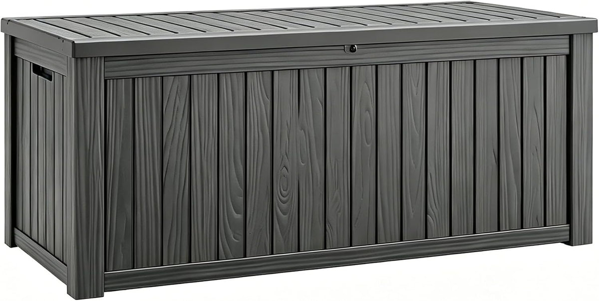 fancyango 200 gallon large outdoor storage deck box, main product view