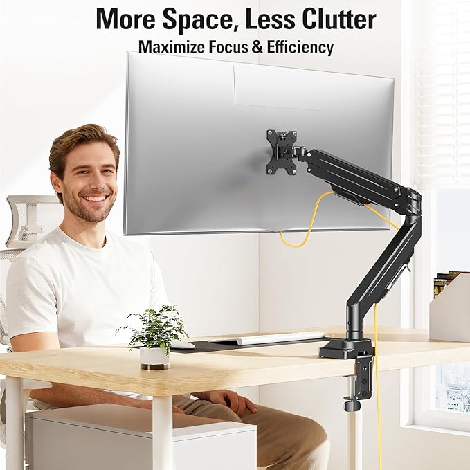 DreamAxis Heavy Duty Single Monitor Arm - Image 8