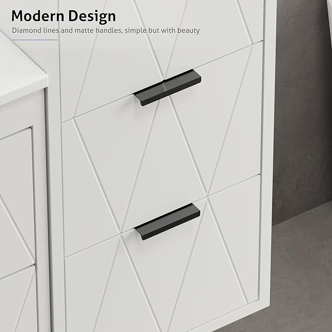 eclife 12" Bathroom Vanities Cabinet - Image 4