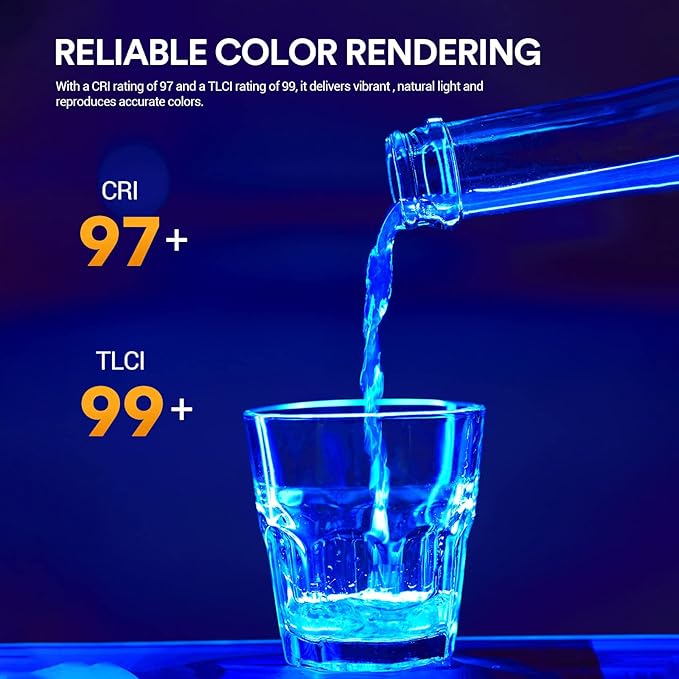 Godox TL30 RGB Tube Light, CRI 97+ TLCI 99+ Handheld Full Color LED Video Light - Image 3