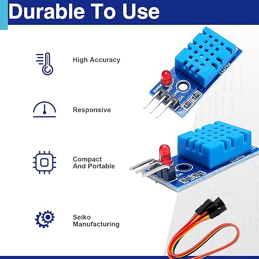 3 Set Digital Temperature and Humidity Sensor Modules, Compatible - Image 6