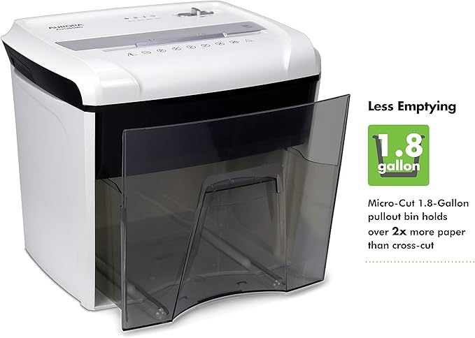 Aurora AU1285MD Compact Desktop-Style High Security 12-Sheet Micro-Cut Paper - Image 4