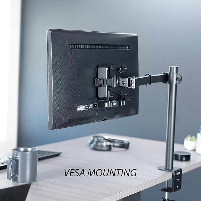 VIVO Adjustable Thin Client Mini PC Mount Bracket, CPU VESA Under Desk and - Image 3