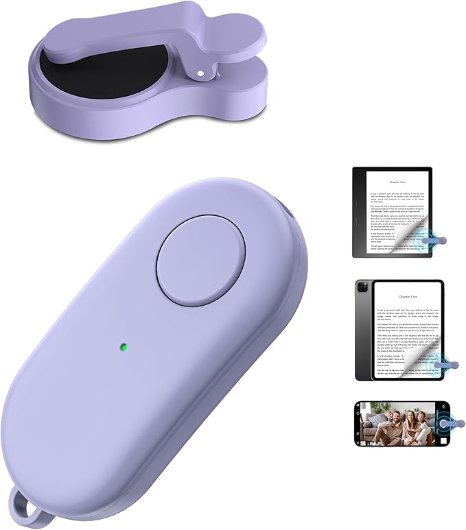Remote Control Page Turner for Kindle Paperwhite Oasis Kobo eReaders, Kindle by HIGHGO