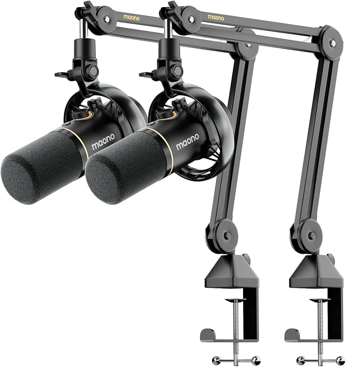 MAONO PD200W Hybrid Wireless Podcast Equipment Bundle by MAONO