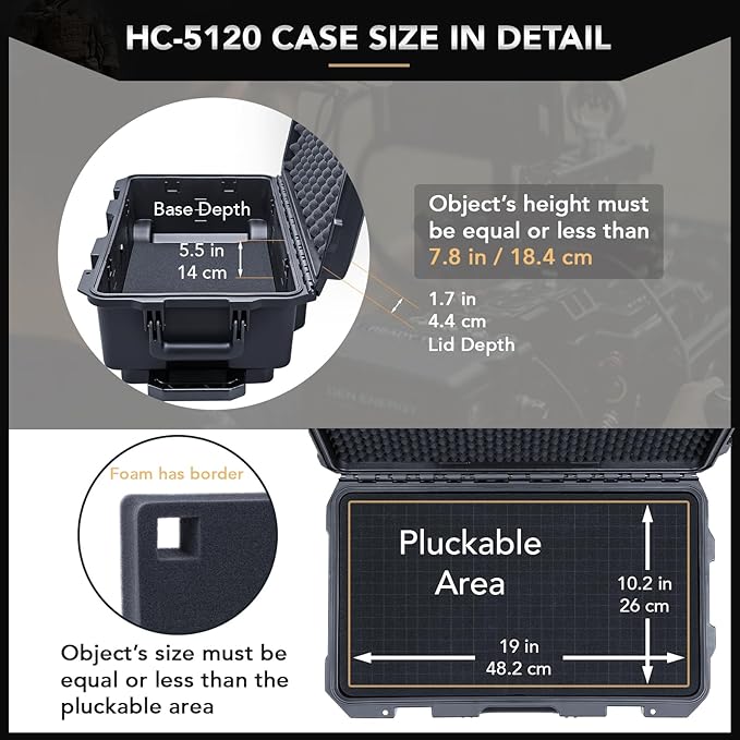 Lykus HC-5120 Waterproof Hard Case - Image 3