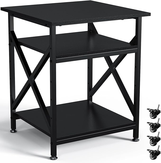 Ollieroo 3 Tier Printer Stand, Large Table by Ollieroo