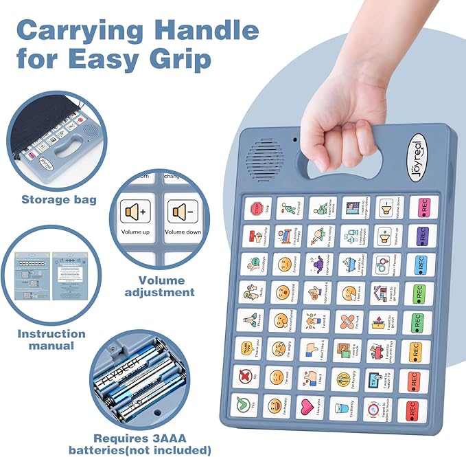 Joyreal AAC Device for Autism, Non Verbal Communication Tools for Speech - Image 6