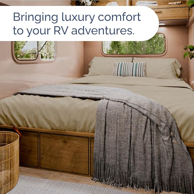 RV Short Queen Sheet Set 60 X 75 - Image 8