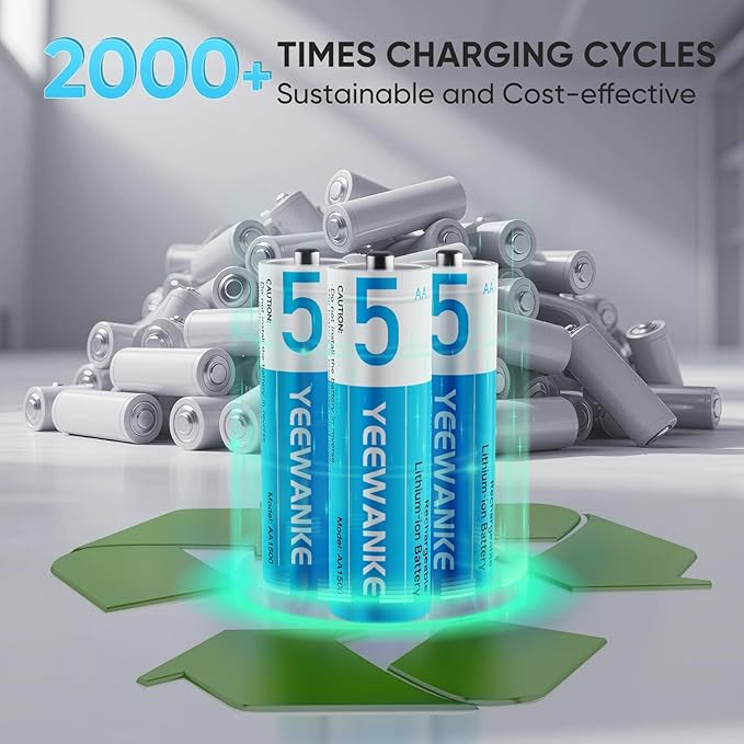 yeewanke Rechargeable AA Batteries - Image 3