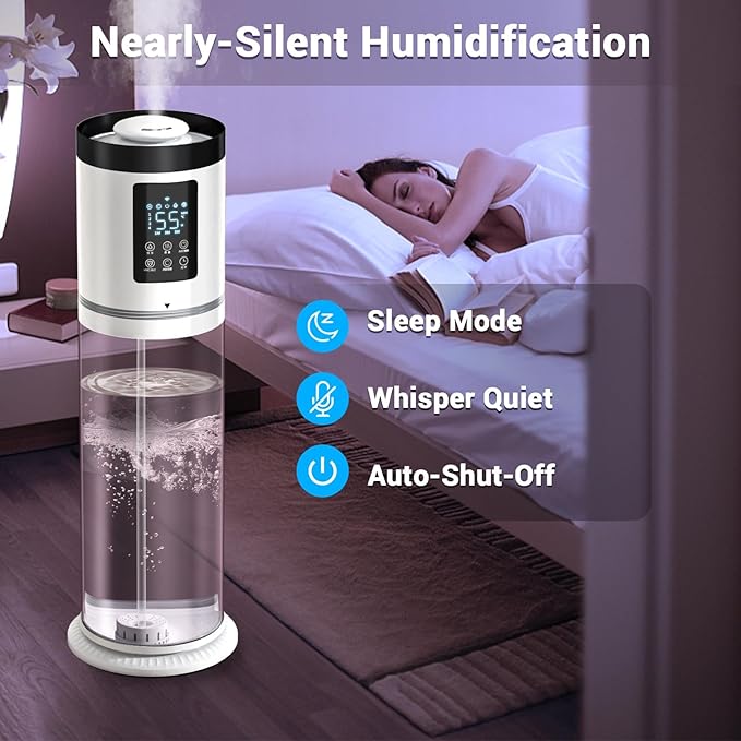 8L/2.1Gal Humidifiers for Bedroom Large Room - Image 4