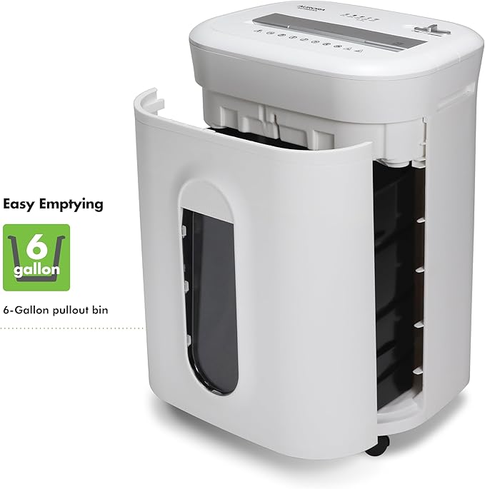 Aurora AU1802XA Anti-Jam 18-Sheet Crosscut Paper and CD/Credit Card Shredder/ - Image 4
