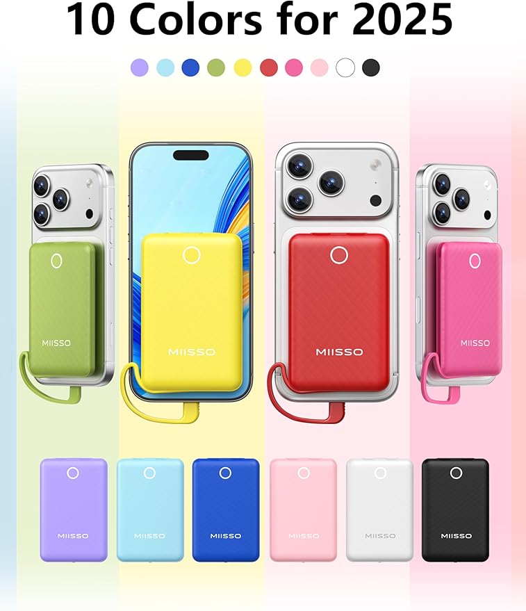 miisso 10000mAh Mini Portable Charger - Image 8