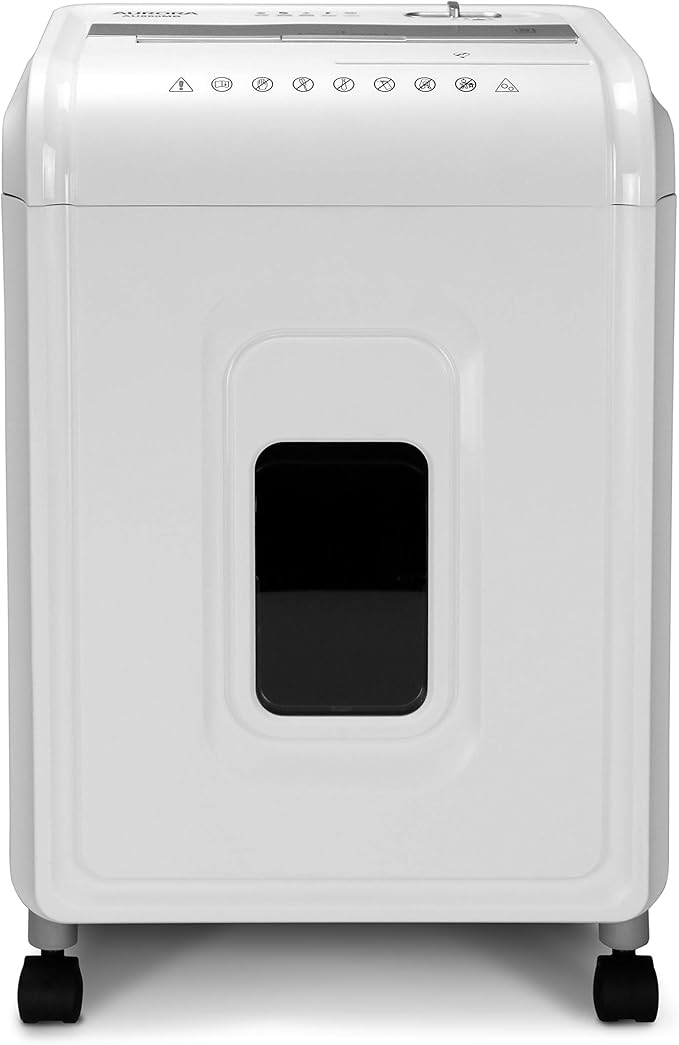 Aurora High-Security 8-Sheet Micro-Cut Paper, CD/DVD and Credit Card Shredder - Image 6