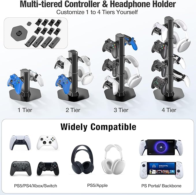 Controller & Headset Holder Stand - Image 3