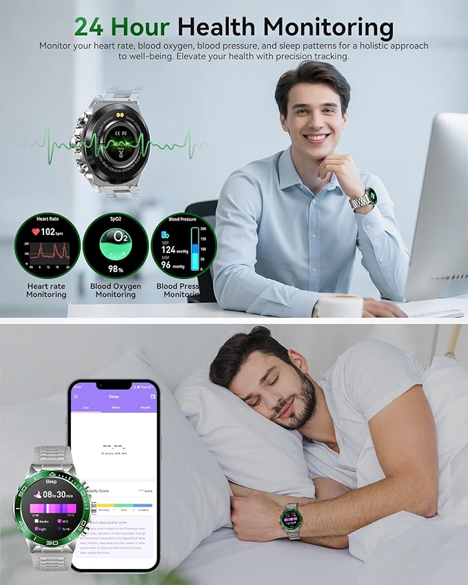 SOUYIE Military Rugged Smart Watch - Image 6