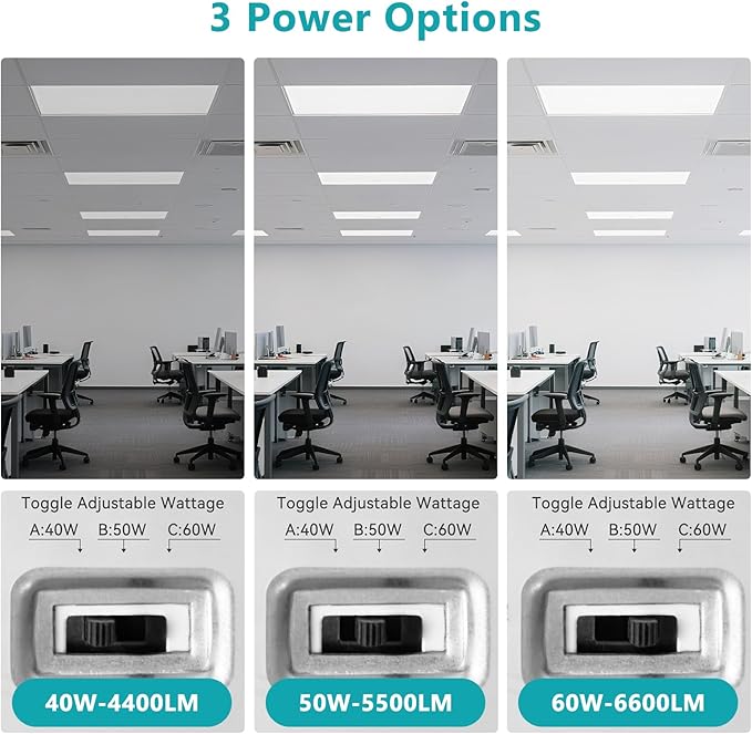 VocgoUU 2x4 LED Flat Panel Light - Image 3