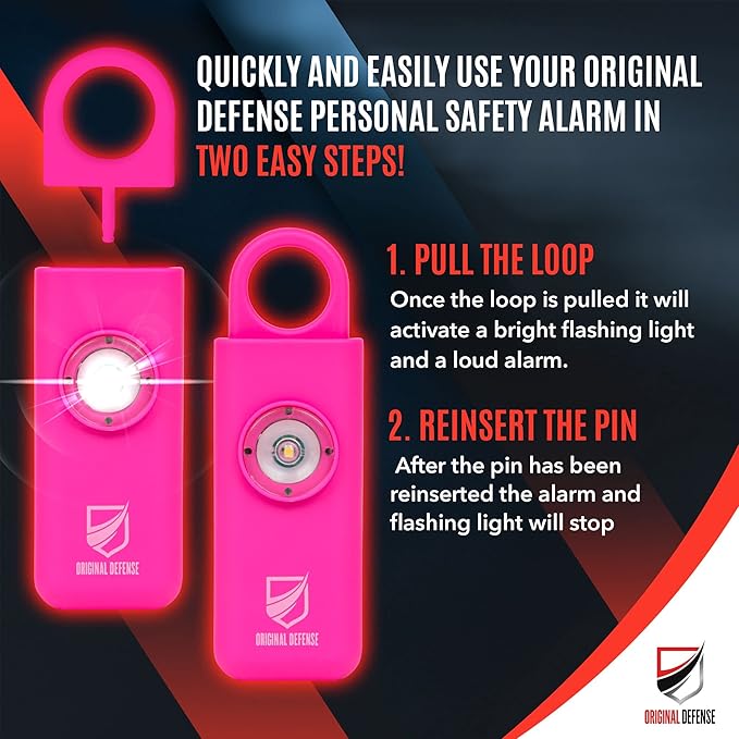 Original Defense® Siren Self-Defense Alarm - Image 3
