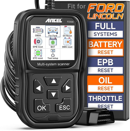 ANCEL FD500 OBD2 Scanner fits for Ford Lincoln Mercury by ANCEL