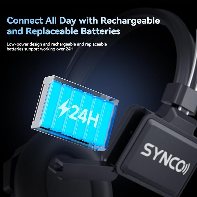 SYNCO XTalk XPro Wireless Intercom Headset - Image 4