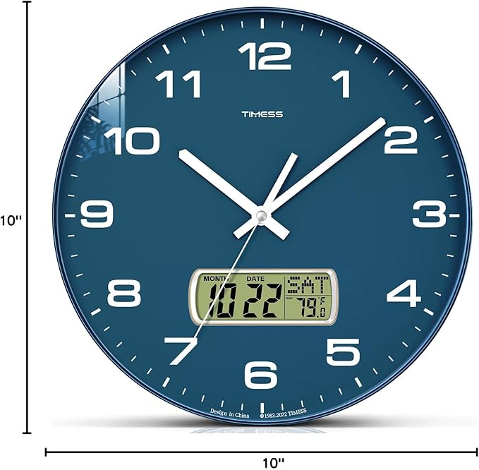TIMESS Wall Clock, Ideal Modern Home, Office Decor - Image 6