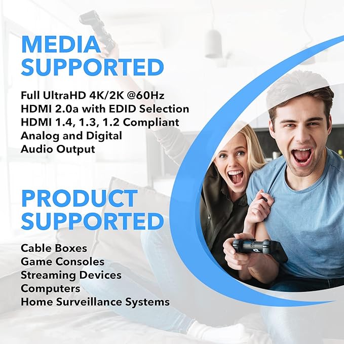 OREI 1x2 2.0 HDMI Splitter - Image 7
