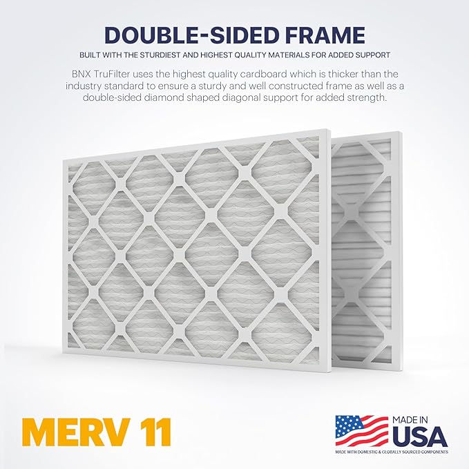 BNX TruFilter 12x24x1 Air Filter MERV 11 - Image 4