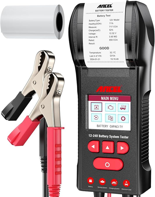 ANCEL BST600 Car Battery Tester - 12V/24V by ANCEL