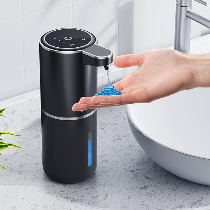 Automatic Liquid Soap Dispenser, 12.8oz/380ml Wall Mount Touchless Soap by Amyzavls