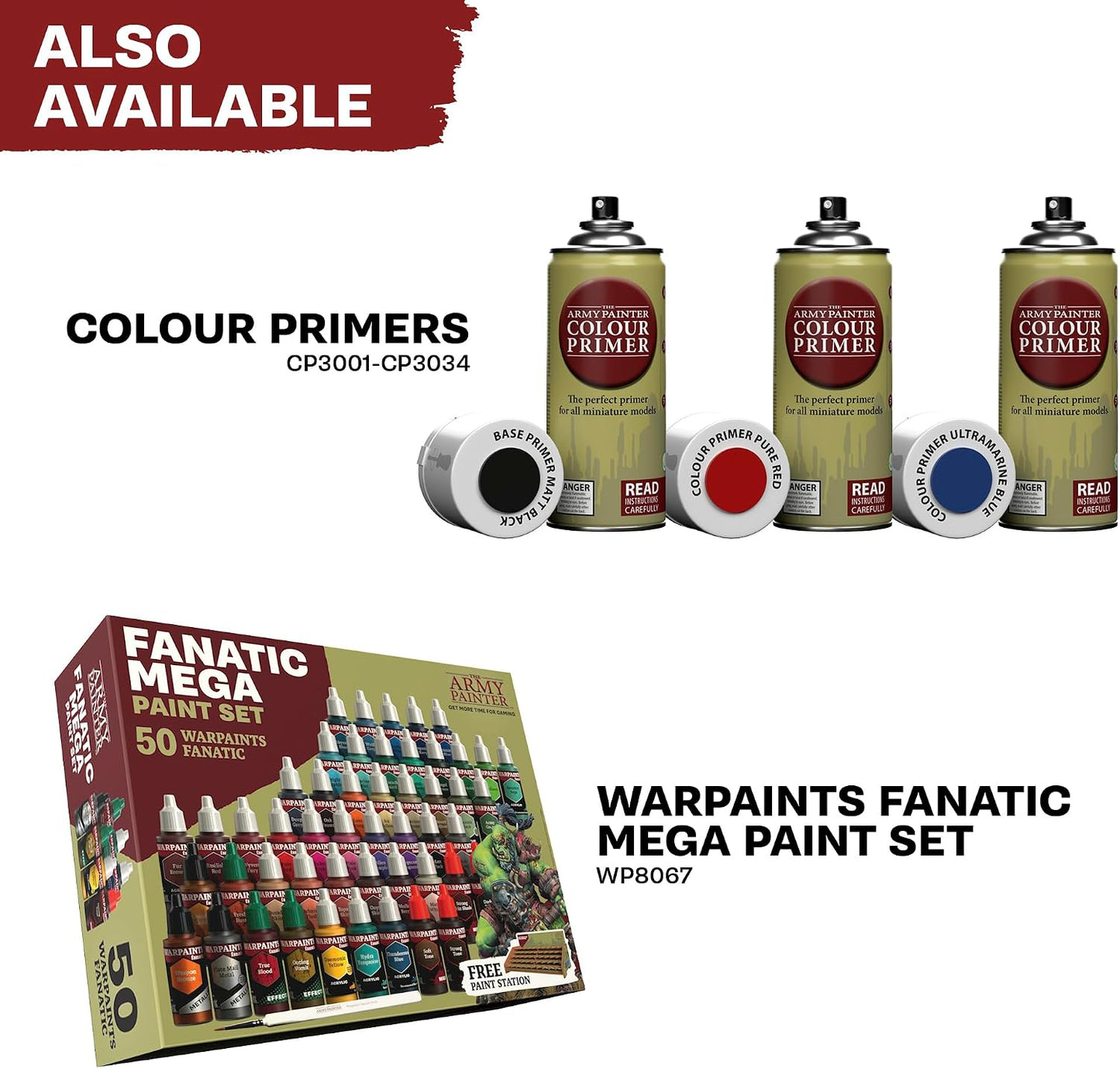 The Army Painter, Warpaints Fanatic Metallics Paint Set, 10 x 18 ml | 10 Acrylic Metal Paints incl. Gold, Copper, Metal, Bronze & Silver, for Miniature Model Painting, Dnd & Warhammer