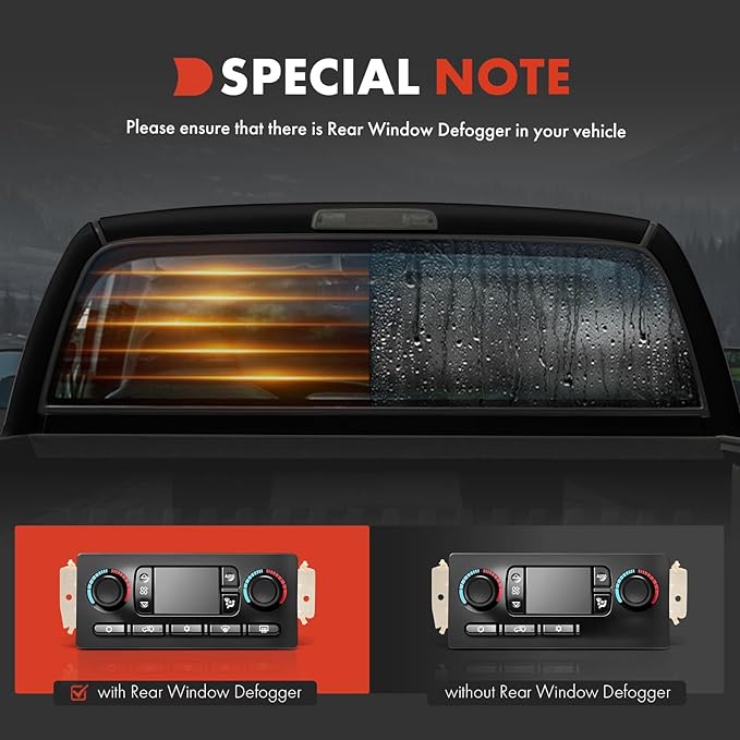 A-Premium Automatic Climate Control Module A/C & Heater Control Panel - Image 5