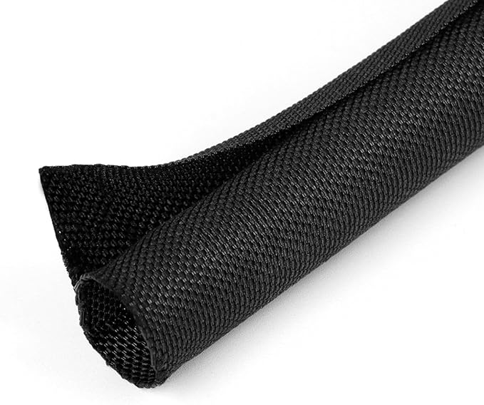 HOLED 1/8 inch Split Braided Cable Management Sleeve by HOLED