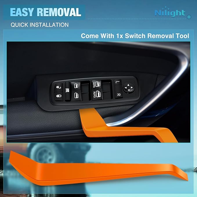 Nilight Power Master Window Switch Compatible - Image 4