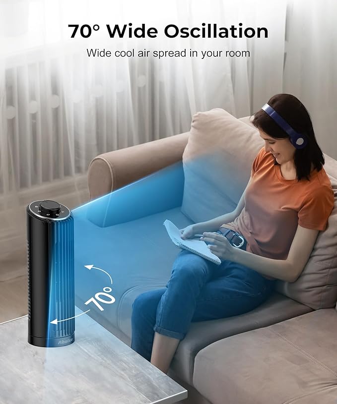 Abolee Tower Fan for Bedroom - Image 6